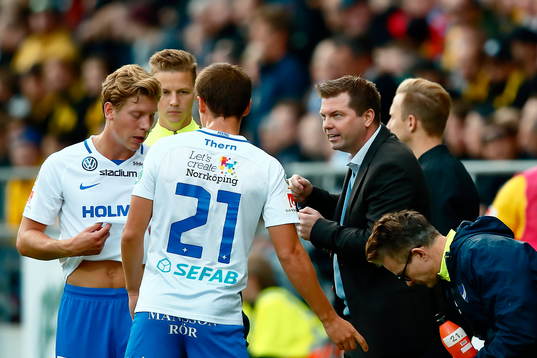 Norrköpings tränare Jens Gustafsson