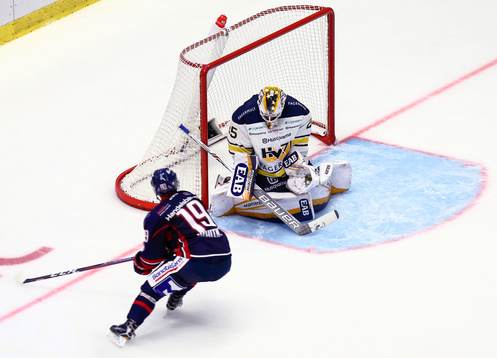 Mål 4-1 av Linköpings Joe Whitney