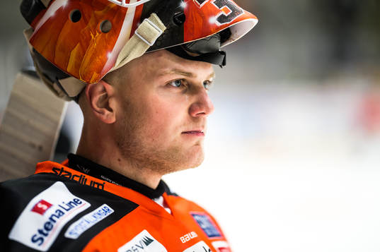 Karlskronas målvakt Robin Johansson