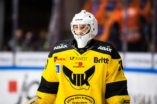 Västerås målvakt Samuel Ersson
