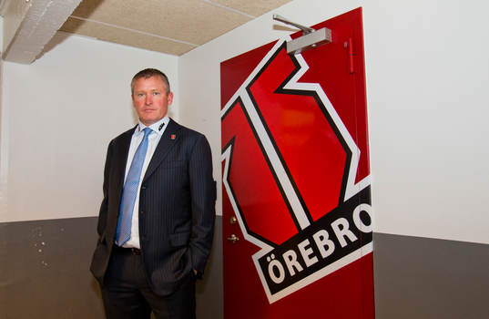 Porträtt på Örebros tränare Niklas Sundblad