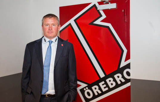 Porträtt på Örebros tränare Niklas Sundblad