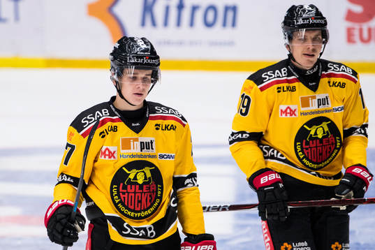 Luleås Nils Lundkvist och Joonas Jalvanti deppar