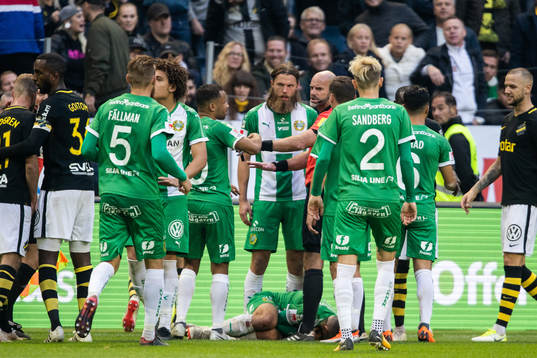 Bråk mellan spelarna