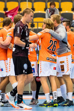 Lugis Hampus Henningsson deppar medans Kristianstads