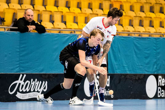 Helsingborgs Isac Lindblad  och Jönköpings Rickard Hessmer