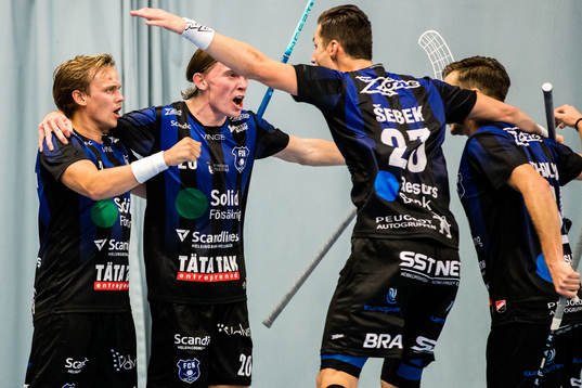 Helsingborgs Linus Nordgren jublar