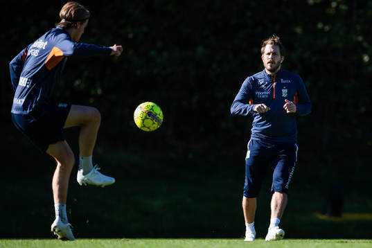 August Erlingmark och Tobias Hysén