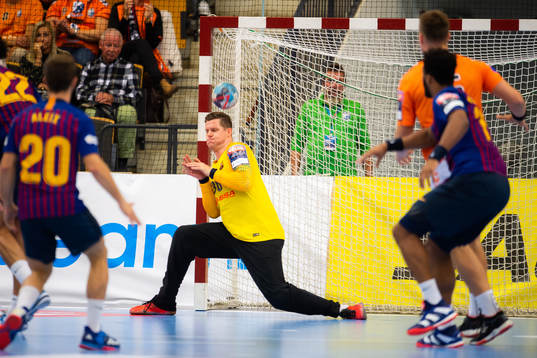 Barcelonas målvakt Kevin Möller