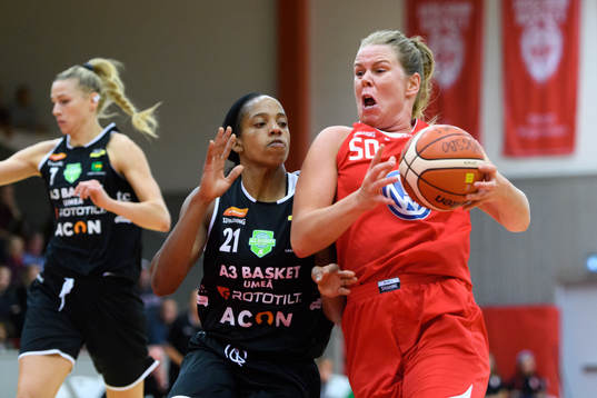 Umeås Alyssa Lawrence och Högsbos Hanna Johansson