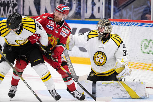 Moras Alexander Hilmerson och Brynäs Niclas Andersén
