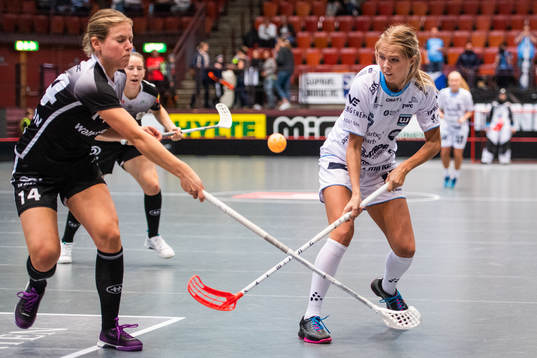 IBK Göteborgs Jorunn Göransson och Warbergs Andrea Envall