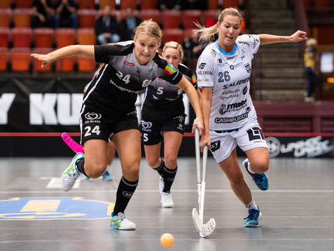 IBK Göteborgs Sara Johnsson och Warbergs Sofie Karlsson