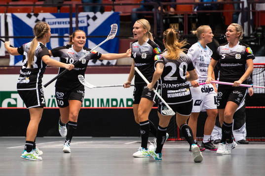 IBK Göteborgs Felicia Wallin, Victoria Wallenstam och Sara