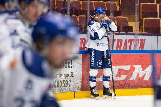 Leksands Daniel Gunnarsson deppar