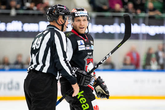 Malmö Redhawks Frederik Storm utvisad