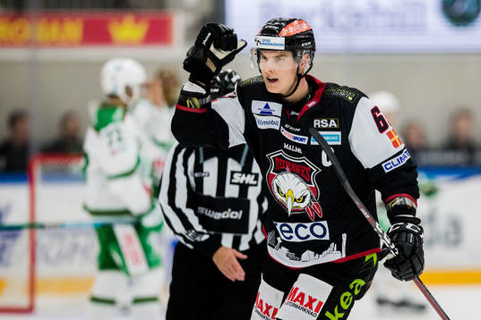Malmö Redhawks Fredrik Händemark jublar