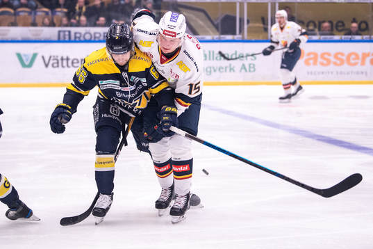 s Alexander Ytterell och Djurgårdens Jakob Lilja