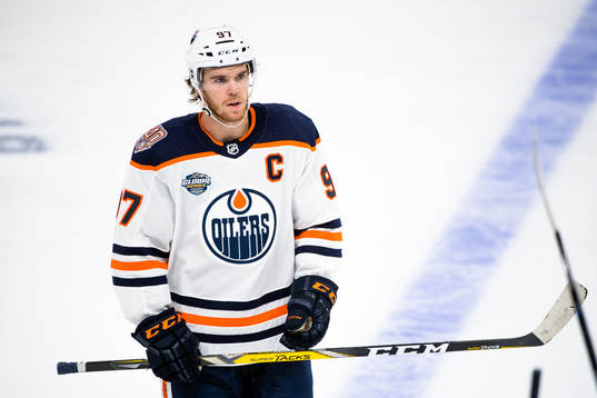 Connor McDavid  of the Edmonton Oilers