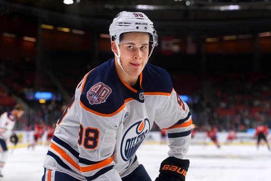 Jesse Puljujarvi of the Edmonton Oilers