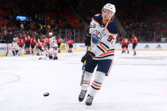 Connor McDavid of the Edmonton Oilers