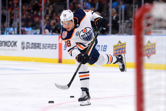 Jesse Puljujarvi of the Edmonton Oilers