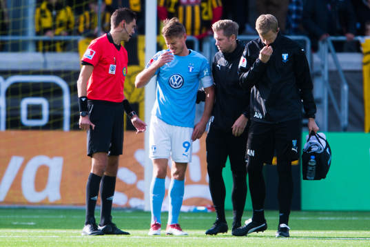Malmö FFs Markus Rosenberg får vård