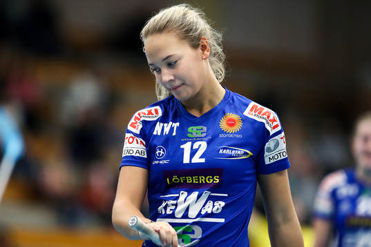 Karlstads Sara Dahlström deppar