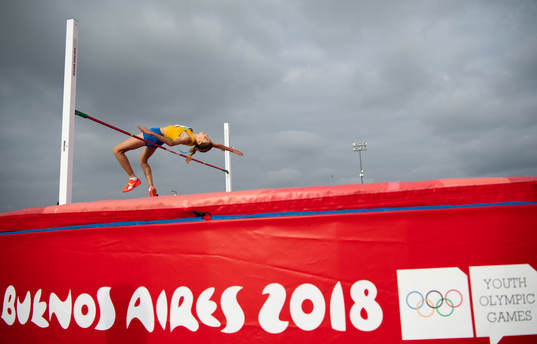 A handout photo made available by the Olympic Information