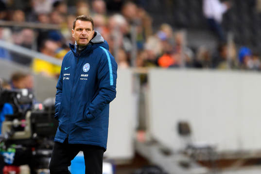 Head coach Stefan Tarkovic of Slovakia
