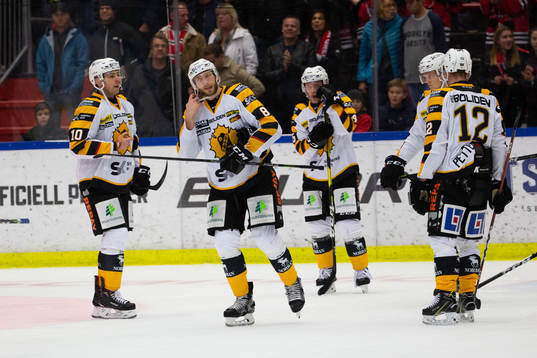  Skellefteås Joakim Lindström och Petter Granberg deppar