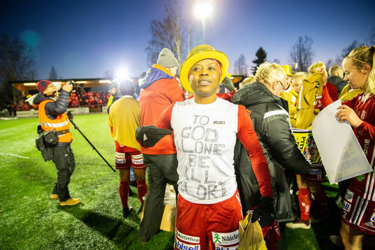 Piteås spelare firar SM-guld
