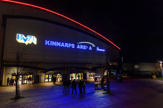 Exteriör av Kinnarps Arena