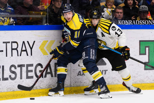 s Markus Ljungh och Brynäs Ryan Gunderson