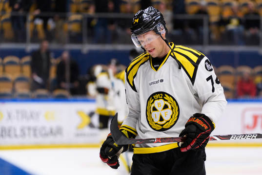 Brynäs Nicklas Danielsson deppar