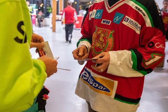 Försäljning av 50 50 lotter
