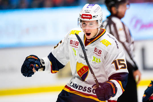 Djurgårdens Jakob Lilja jublar