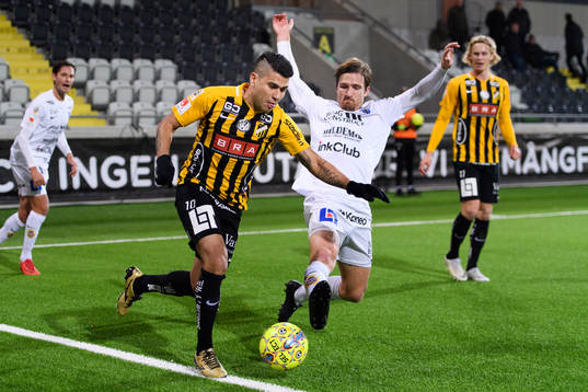 Häckens Paulinho och Sirius Jesper Arvidsson
