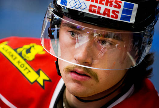 Örebros Marcus Björk med mustasch