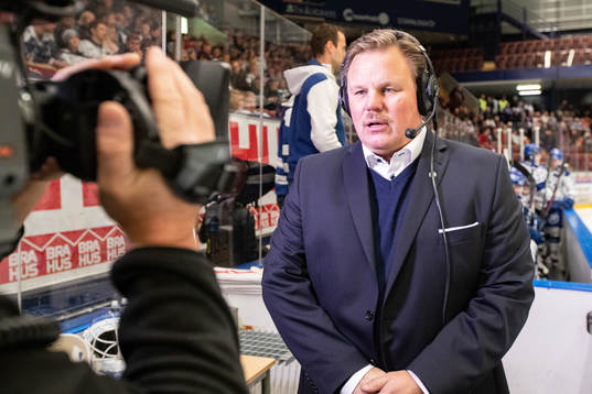 Leksands tränare Leif Carlsson intervju innan tredje