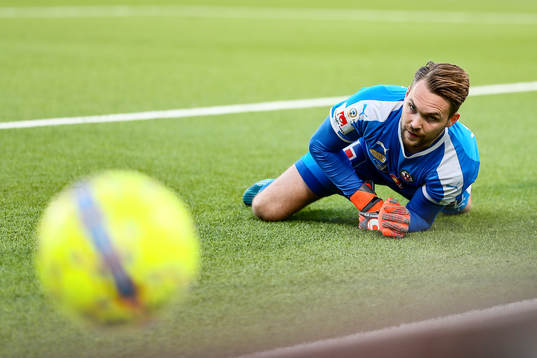 Örebros målvakt Oscar Jansson
