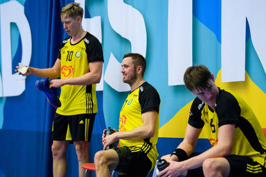 Sävehofs Christoffer Brännberger, Jonas Larholm och Oskar