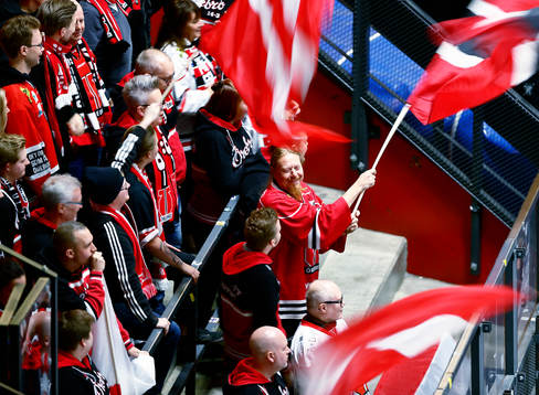 Örebros supporters jublar