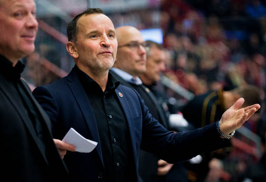 Luleås tränare Thomas Berglund deppar