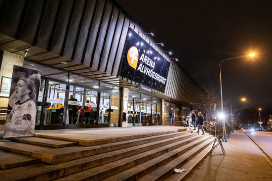 Exteriörbild på Arena Älvhögsborg
