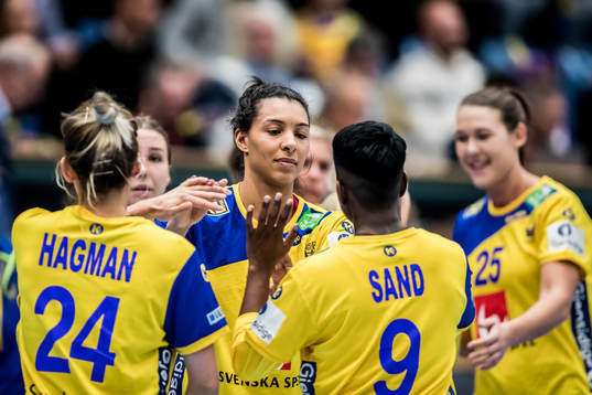 Sveriges Jamina Roberts deppar