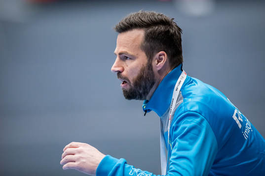 Sveriges förbundskapten Henrik Signell