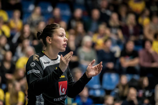 Sveriges målvakt Filippa Idéhn