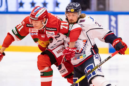 Moras Marek Daloga och Linköpings Adam Brodecki