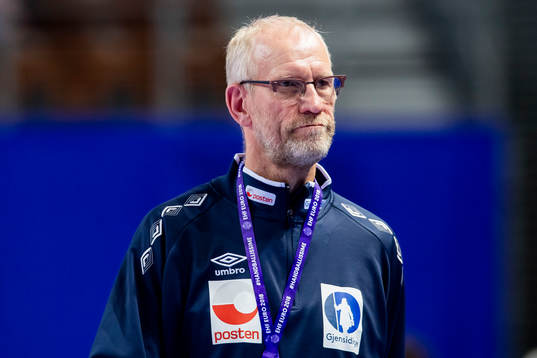 Mats Olsson, coach, looks dejected